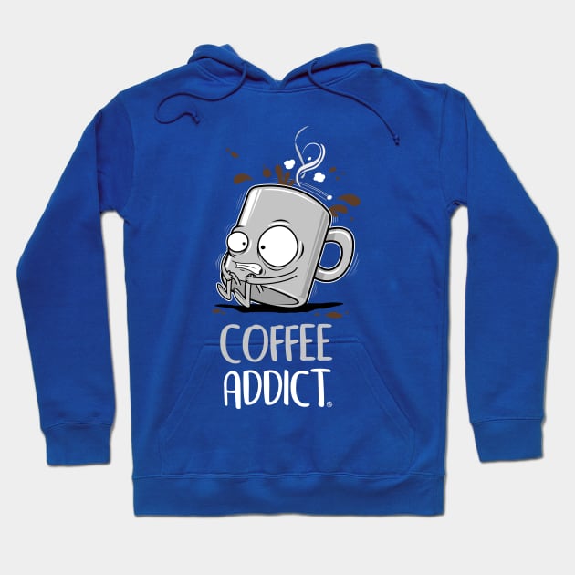 COFFEE ADDICT Hoodie by FernandoSala